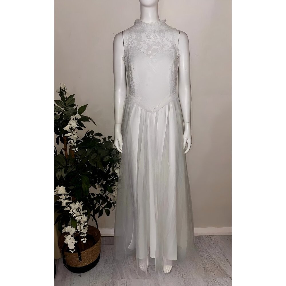 Bodyflirt Boutique Wedding Dress White Size 14 RRP £75 XL / 14·New without tags